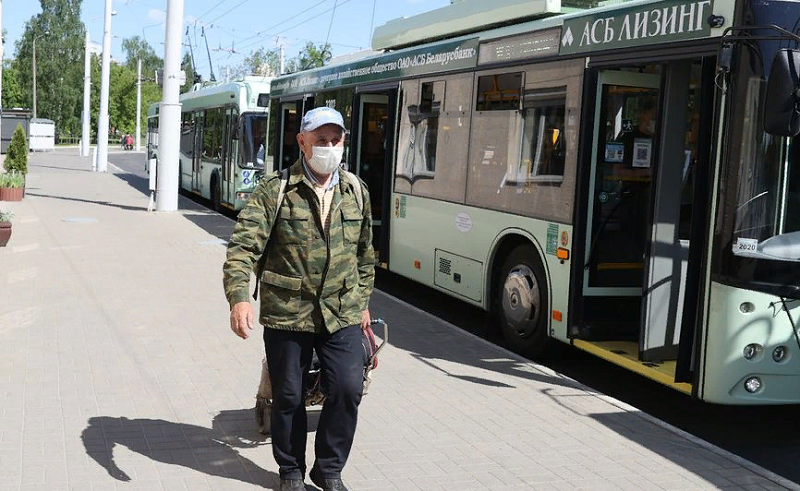 масочный режим на транспорте